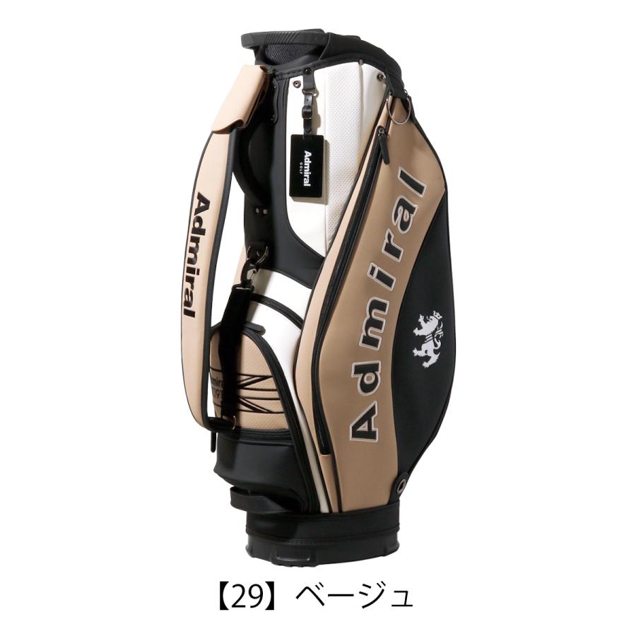 Admiral Golf アドミラル ゴルフ キャディバッグ カート式 6分割 Admiral Golf アドミラル ゴルフ キャディバッグ カート式 6分割