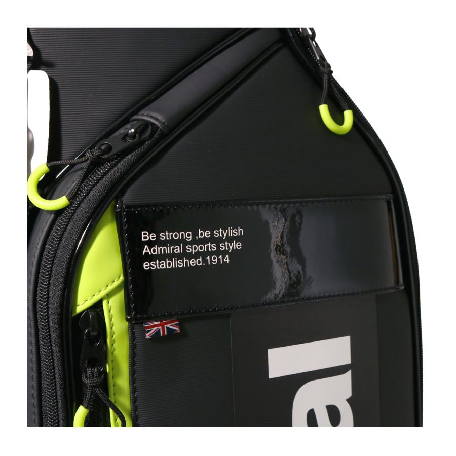 Admiral  アドミラル　ブラック　9インチ Admiral Golf（アドミラルゴルフ） アドミラル ゴルフ キャディバッグ