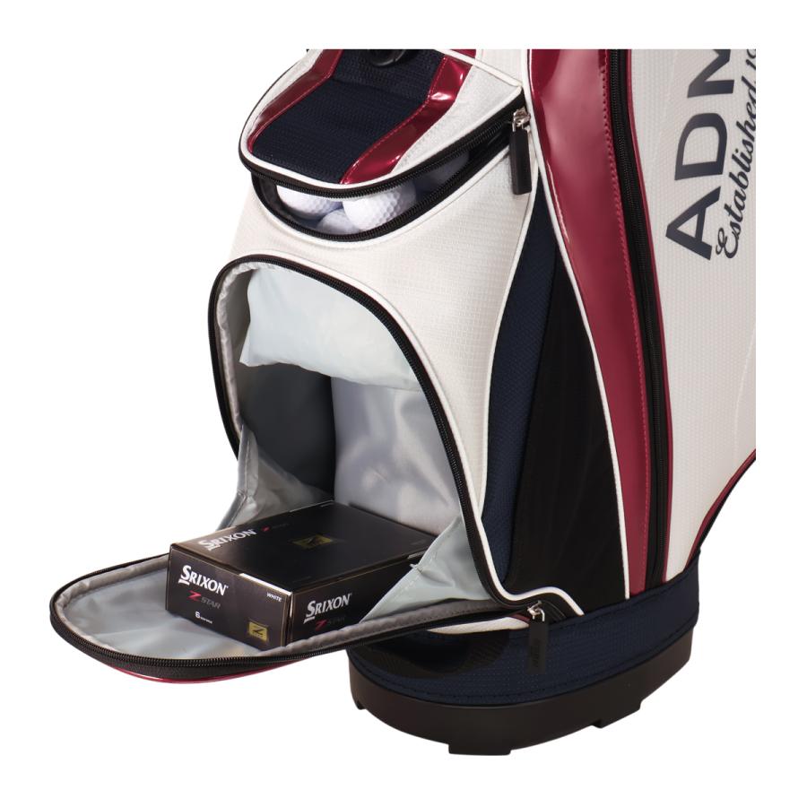 バッグ Admiral - ADMIRAL ADMG5AC9 10 BK Admiral Golf 新作 アドミラル ゴルフ メンズ キャディバッグ
