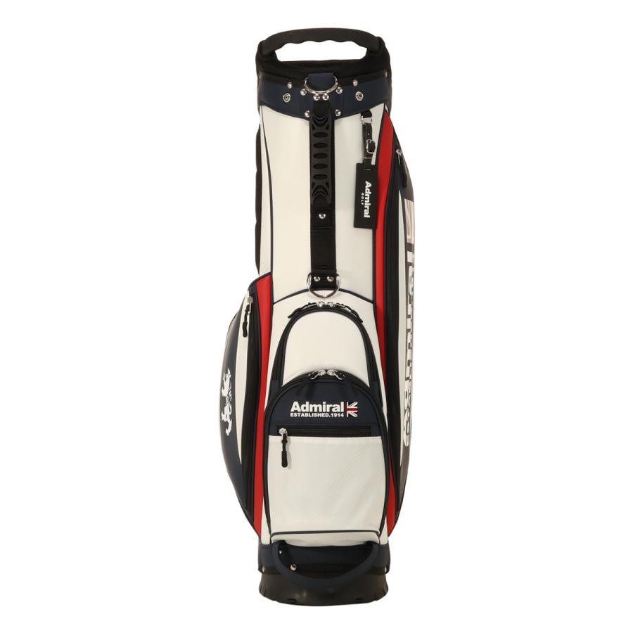 K*)様 Admiralアドミラル 9.5型スタンドキャディーバッグ Admiral Golf アドミラル ゴルフ キャディバッグ スタンド型 9型 46