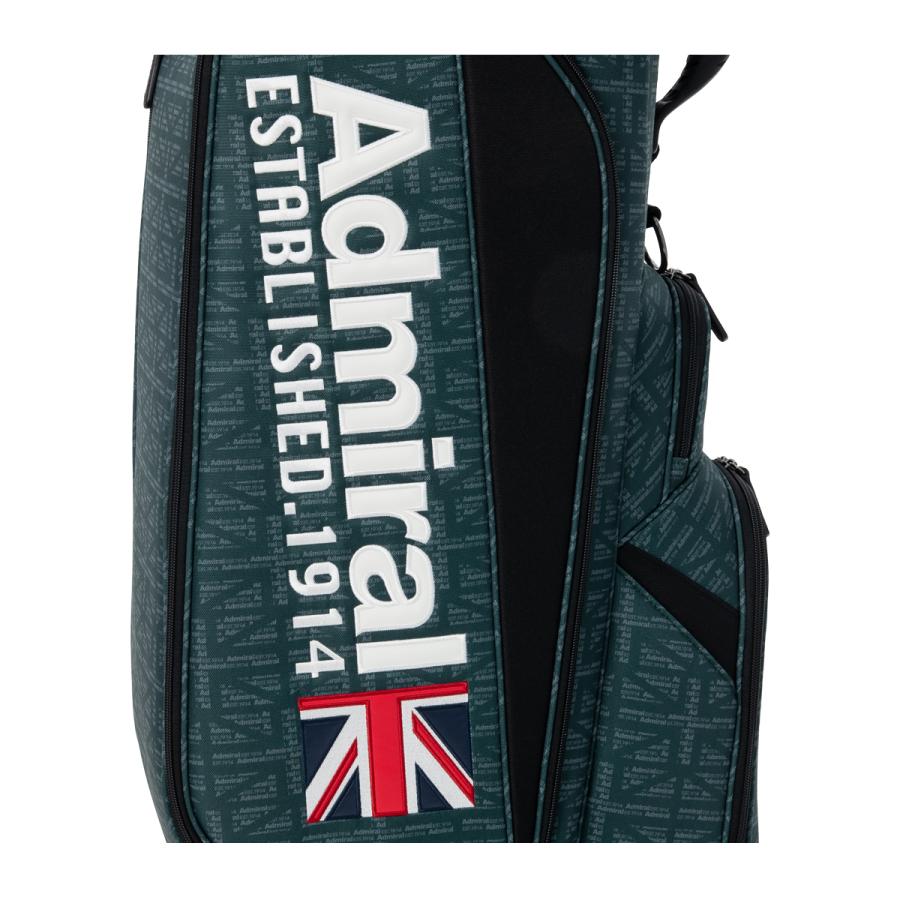 Admiral Golf（アドミラルゴルフ） キャディバッグ 9.0型 5分割 約3.5