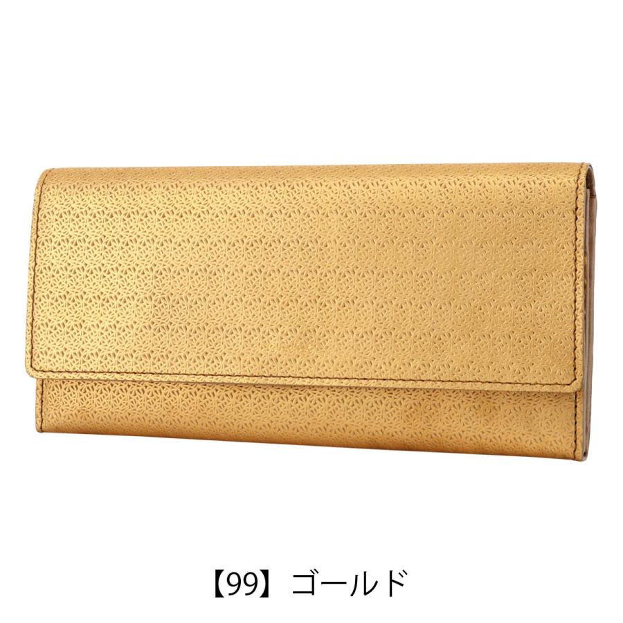 エアリスト 長財布 かぶせ ギャルソン型 本革 レディース リリィ 24538