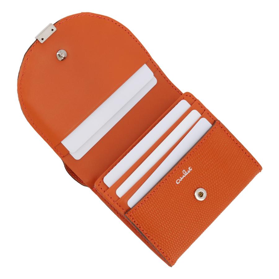 COMME CA（コムサ） エアリスト 二つ折り財布 ミニ財布 本革