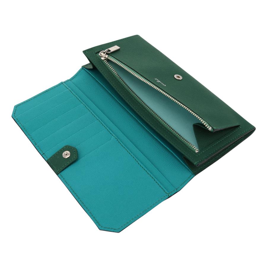 25☆優良品♪カード10枚タイプ☆サラ長財布 プラティカ】長財布 レザー ロング ウォレット 本革（商品番号：P25