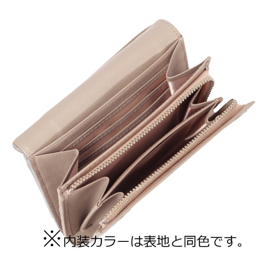 COMME CA（コムサ） エアリスト 二つ折り財布 レディース 25047 リリィ airlist 本革 レザー : サックスバーYahoo ...