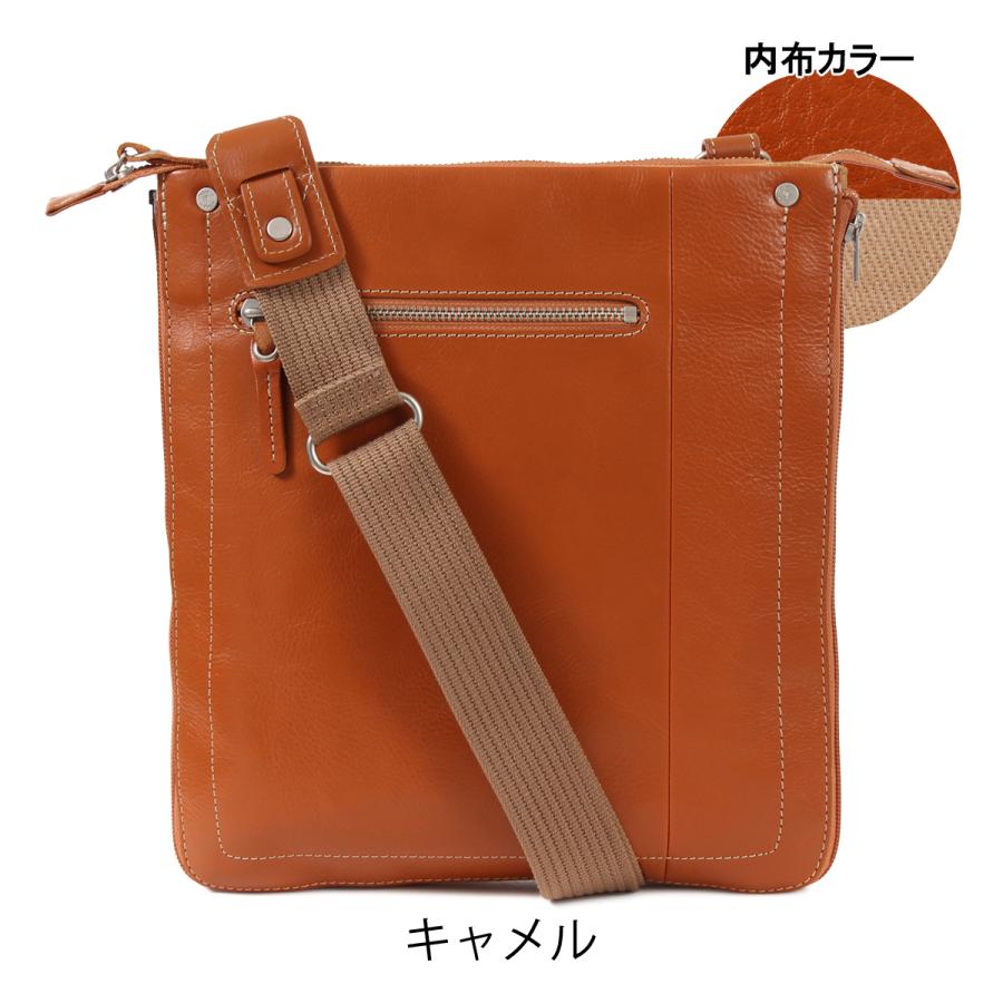 アレグロ ショルダーバック 本革 53513 リネア Allegro 縦型 牛革