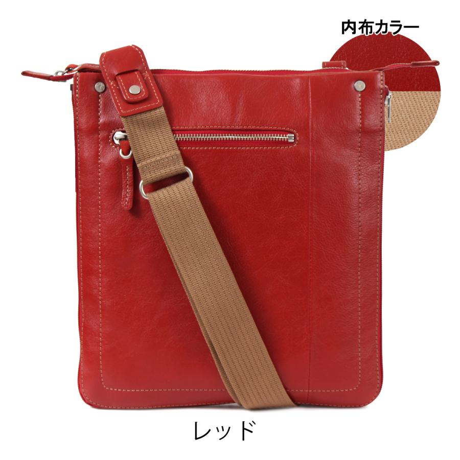 アレグロ ショルダーバック 本革 メンズ 53513 リネア Allegro 縦型