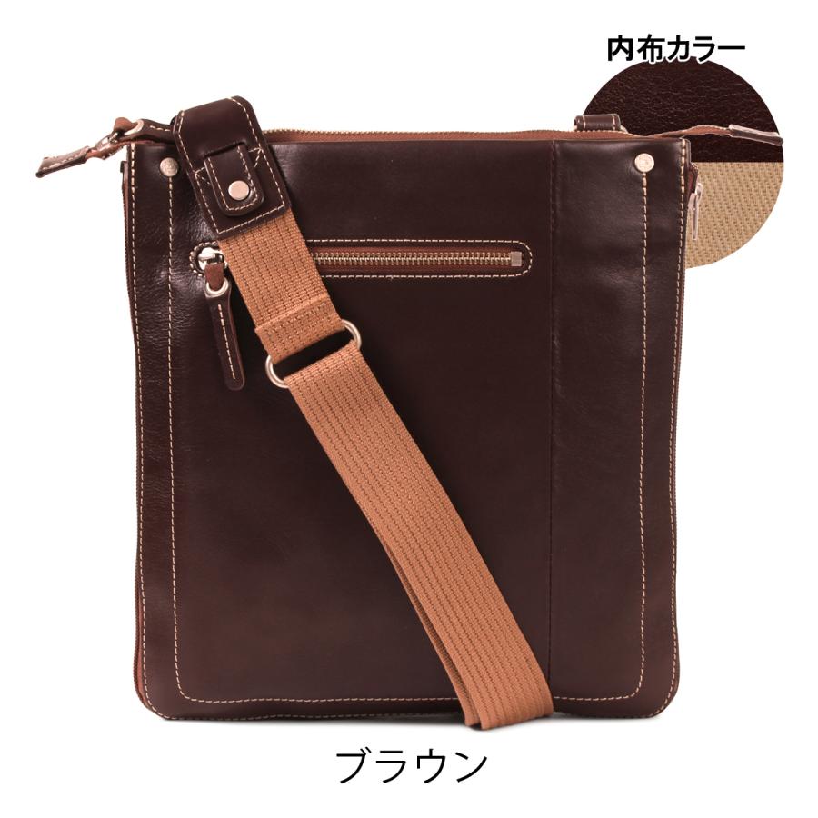 アレグロ ショルダーバック 本革 53513 リネア Allegro 縦型 牛革