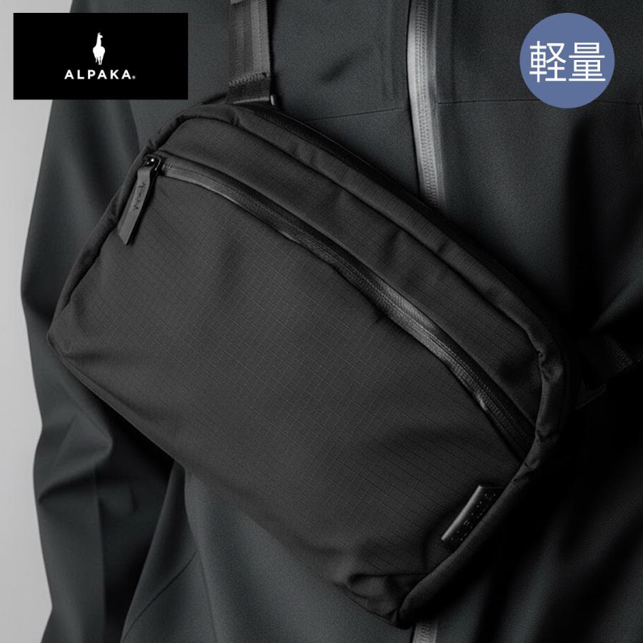 アルパカ ALPAKA ショルダーバッグ メンズ レディース FLIGHT SLING 4129 ALPAKA アルパカ FLIGHT SLING ショルダーバッグ ボディバッグ