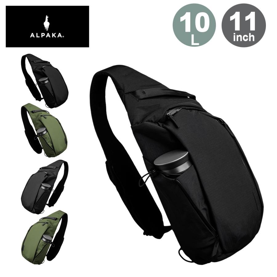 ALPAKA アルパカ METRO CROSSBODY ボディバッグ 11インチ 10L メンズ