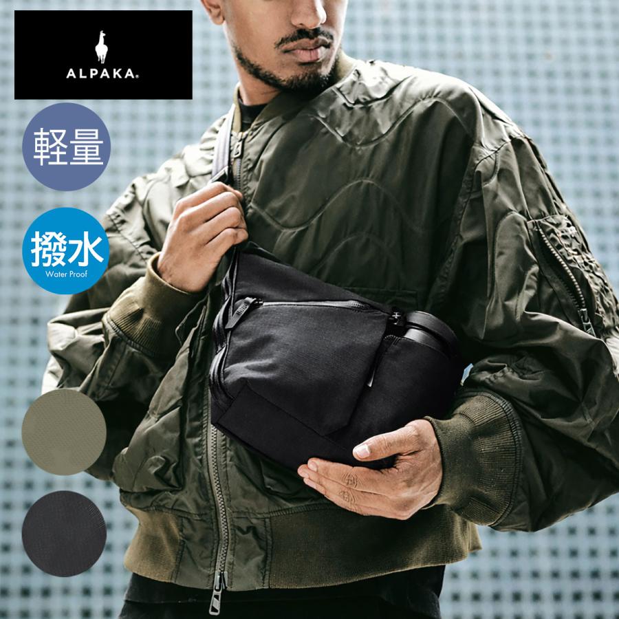 ALPAKA アルパカ FLOW SATCHEL ショルダーバッグ ボディバッグ