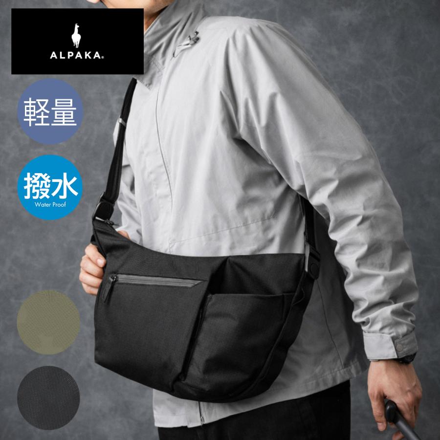 ALPAKA アルパカ FLOW SATCHEL ショルダーバッグ ボディバッグ 
