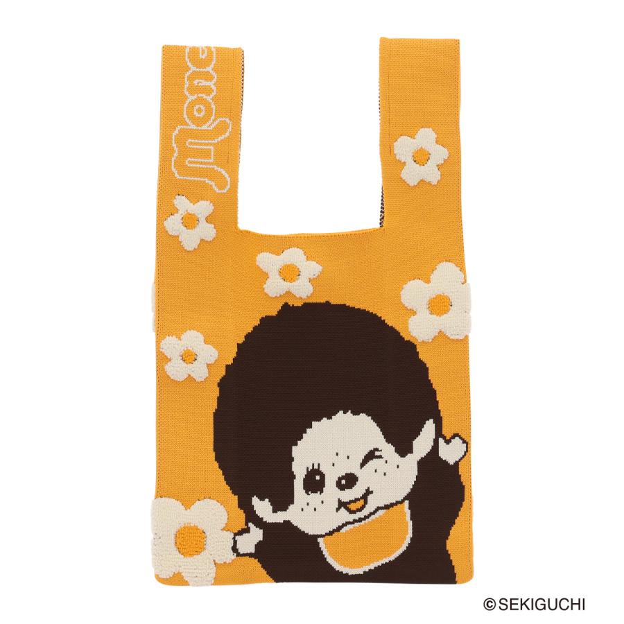 モンチッチ ニットバッグ M レディースMonchhichi ハンドバッグ