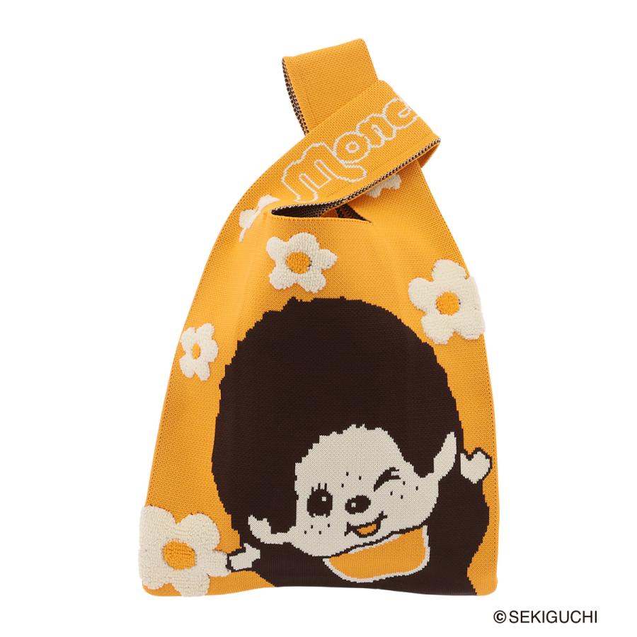 モンチッチ ニットバッグ M レディースMonchhichi ハンドバッグ