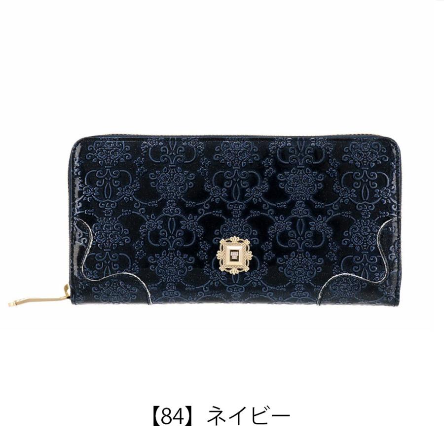 ANNA SUIアナスイ未使用長財布、ANAオリジナル ANNA SUI（アナスイ） 財布 がま口 長財布 レディース レザー ブランド