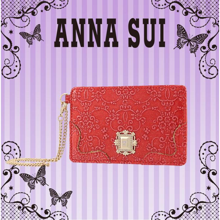 ANNA SUI（アナスイ） パスケース 本革 ルーミー レディース 316903