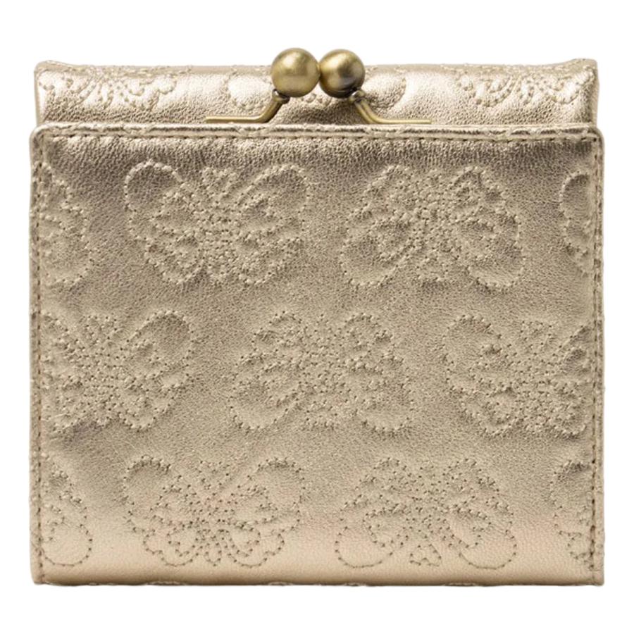 ANNA SUI（アナスイ） 二つ折り財布 がま口 本革 レディース チェイス