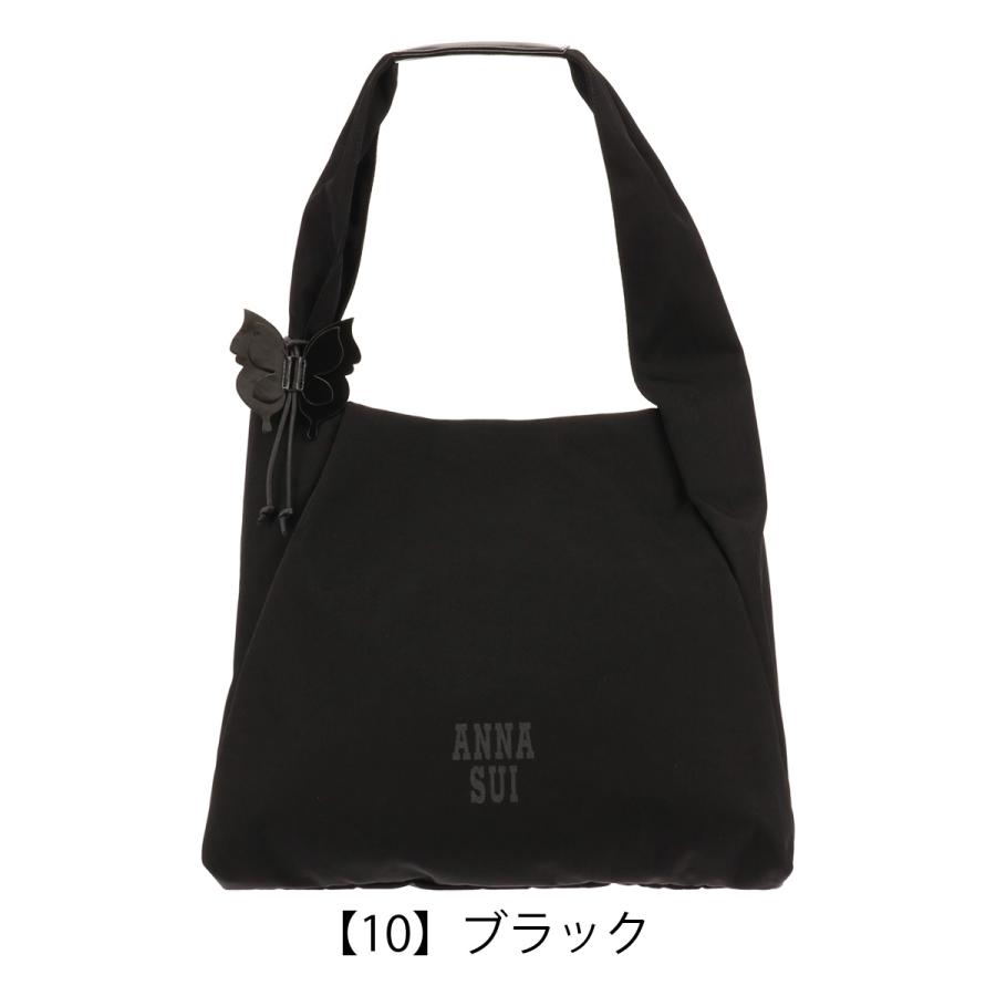 定価¥25000 ANNA SUI 本革 2WAY ショルダー バッグ 蝶 黒 ANNA SUI（アナスイ） ショルダーバッグ レディース メリー 317292