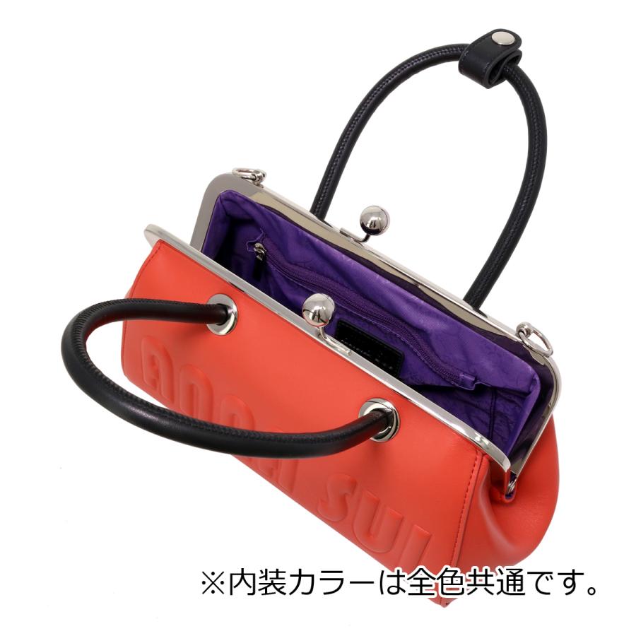 ANNA SUI アナスイ ハンドバッグ がま口 2WAY レディース ソフティ 