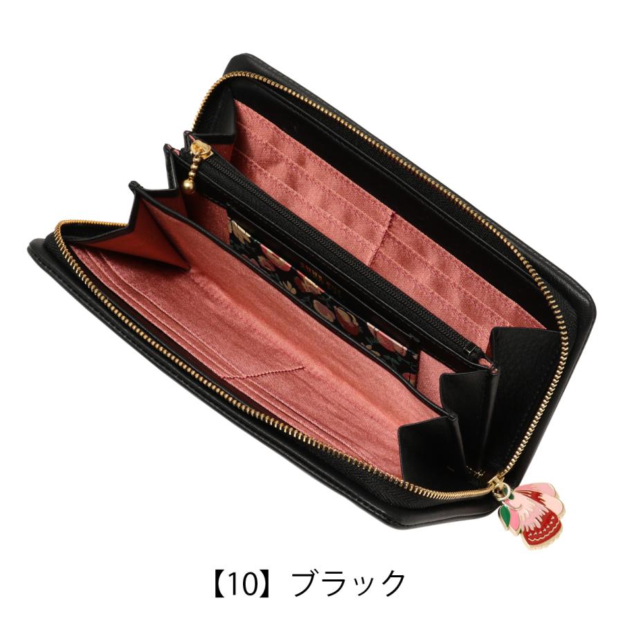 アナスイ 長財布 ラウンドファスナー 本革 レディース ソフティ 317380 