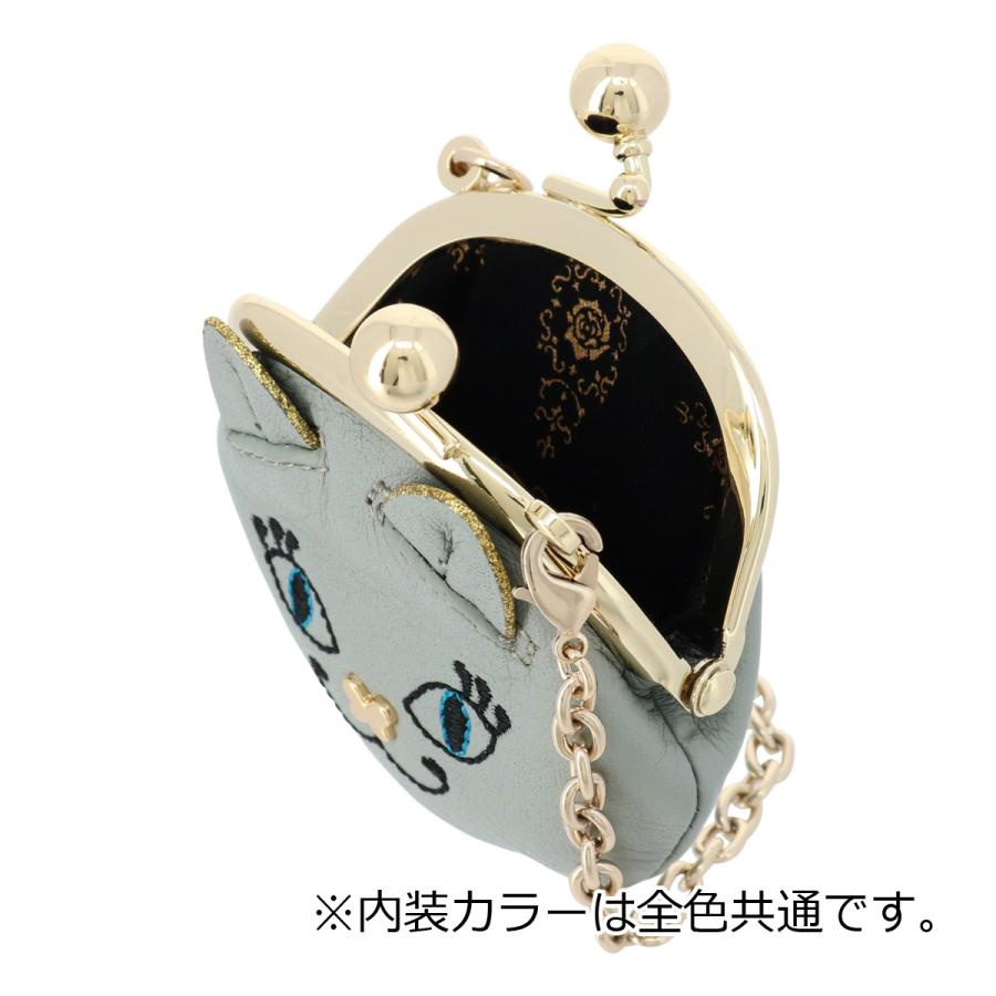 ANNA SUI（アナスイ） コインケース がま口 本革 TITI レディース