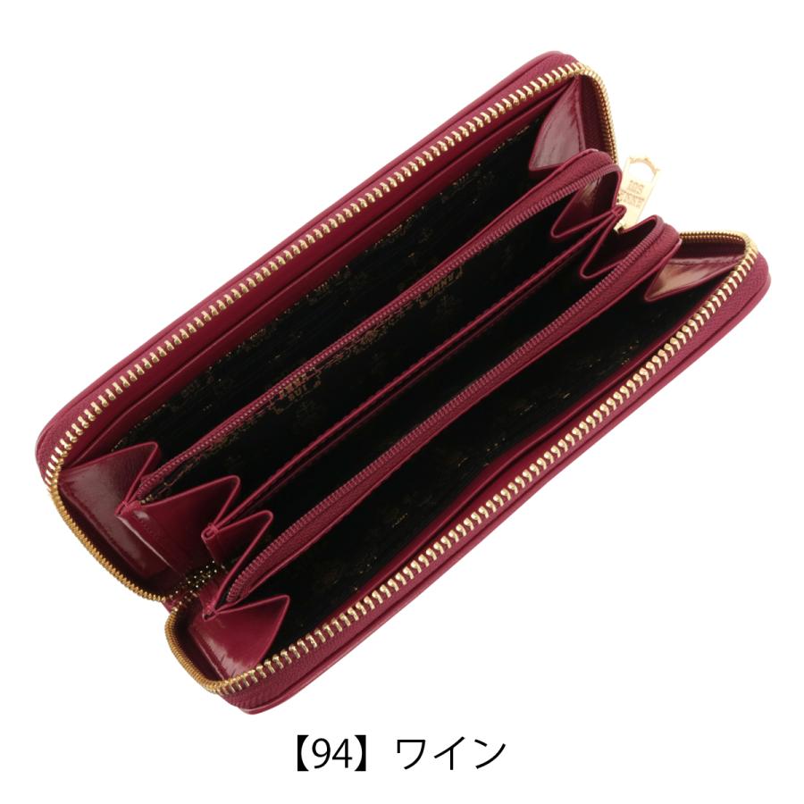 ANNA SUI（アナスイ） 長財布 ラウンドファスナー 本革 レディース