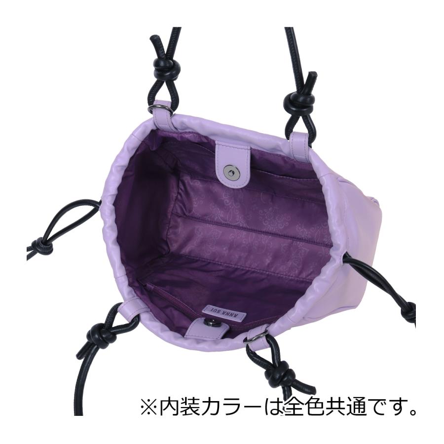 即完売★アナスイバッグ新品2ウェイバッグ★ANNASUI ANNA SUI メリー 2wayバッグ ブラック -人気ブランドのバッグ、財布