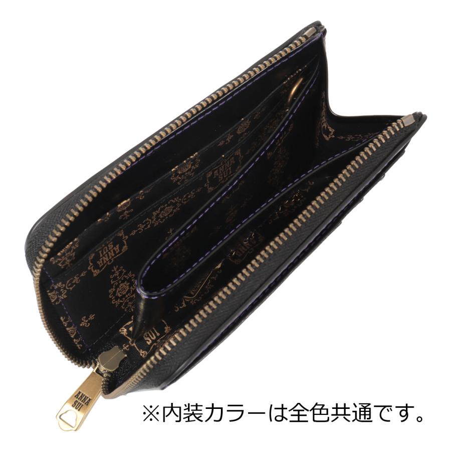 ANNA SUI（アナスイ） 財布 ミニ財布 L字ファスナー レディース