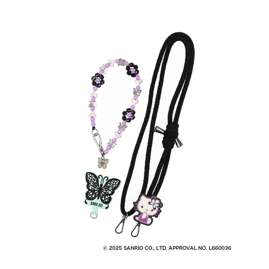 裕*様 ANNA SUI ハローキティ ストラップ ANNA SUI（アナスイ） ハローキティ スマホストラップ レディース