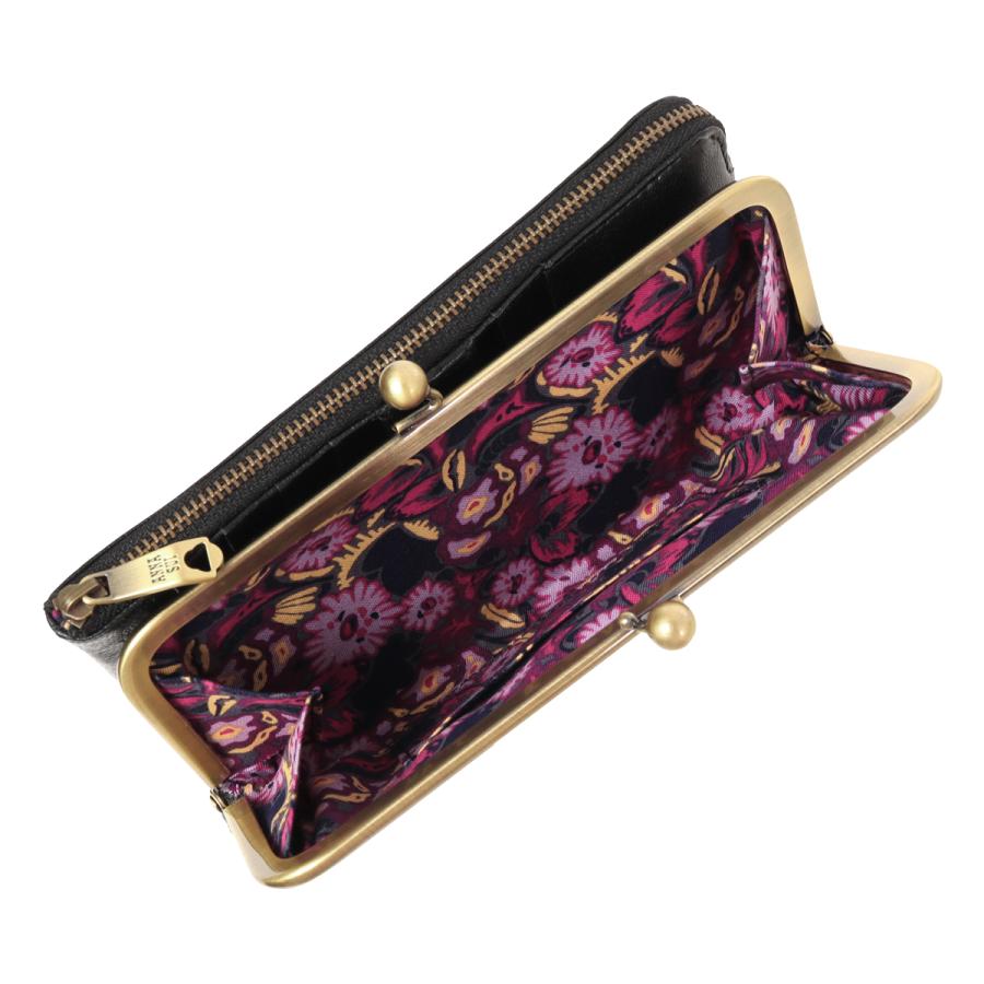 ANNA SUI（アナスイ） 二つ折り財布 がま口 レディース マチルダ