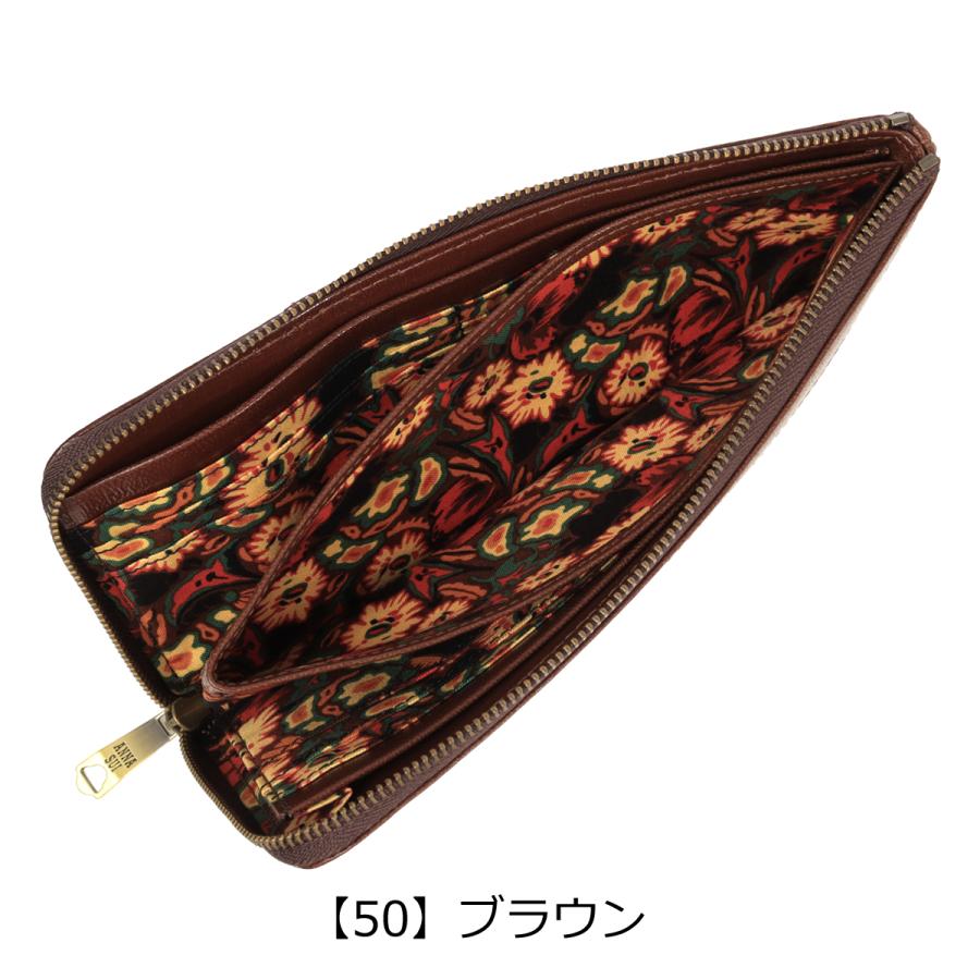 新品未使用☆Anna Sui Ｌ字ファスナー 長財布　キャメル　蝶　☆ ANNA SUI（アナスイ） 長財布 L字ファスナー マチルダ レディース