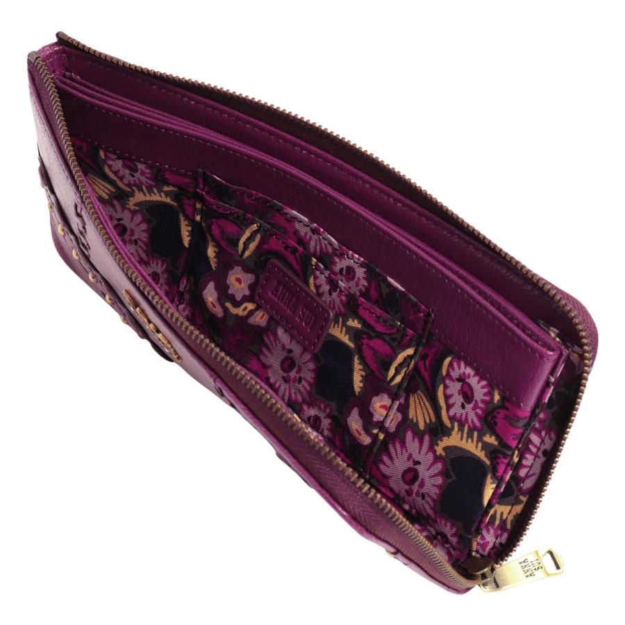 ANNA SUI（アナスイ） 長財布 L字ファスナー マチルダ レディース