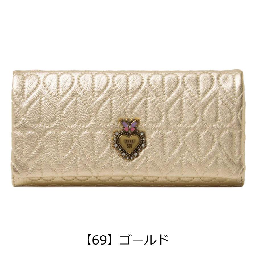 ANNA SUI（アナスイ） 長財布 かぶせ 本革 レディース ドリーミー