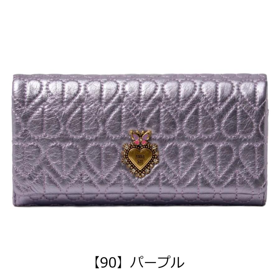 ANNA SUI（アナスイ） 長財布 かぶせ 本革 レディース ドリーミー