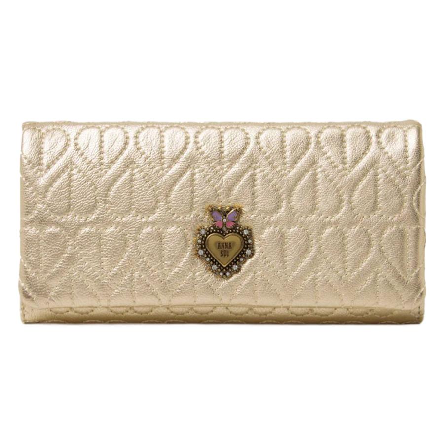 ANNA SUI（アナスイ） 長財布 かぶせ 本革 レディース ドリーミー