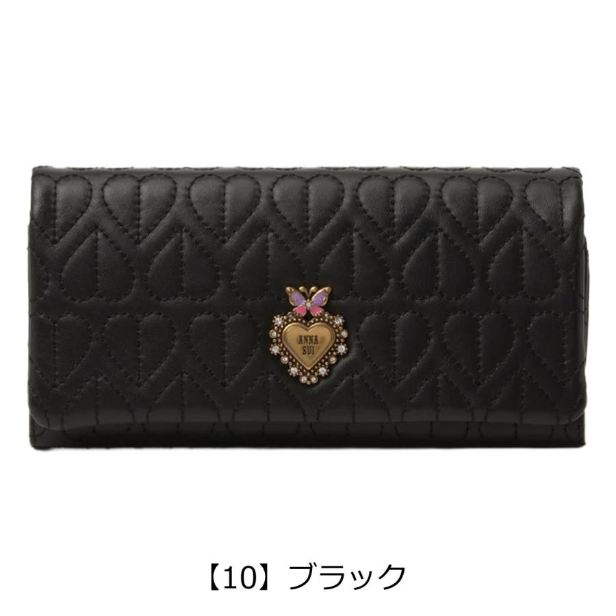 ANNA SUI（アナスイ） 長財布 かぶせ 本革 レディース ドリーミー