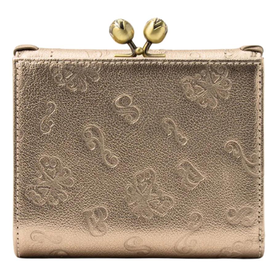 ANNA SUI（アナスイ） 二つ折り財布 がま口 レディース 本革 リンダ