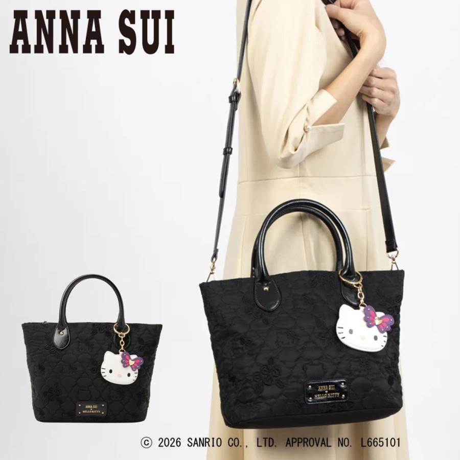 新品未使用★アナスイ キティコラボ 2wayエナメルバッグ ANNA SUI（アナスイ） × HELLO KITTY アナスイ×ハローキティ コラボ