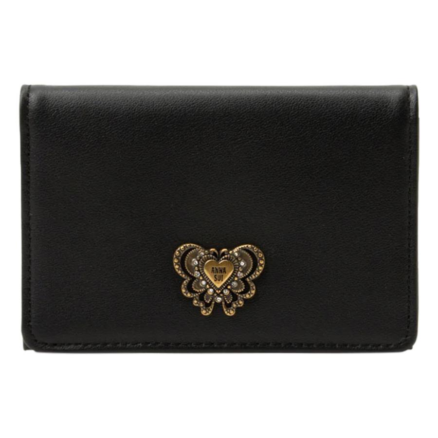 ANNA SUI（アナスイ） 名刺入れ 本革 ウィング レディース 318450 ANNA