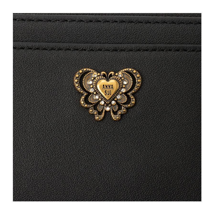 ANNA SUI（アナスイ） パスケース 本革 ウィング レディース 318451