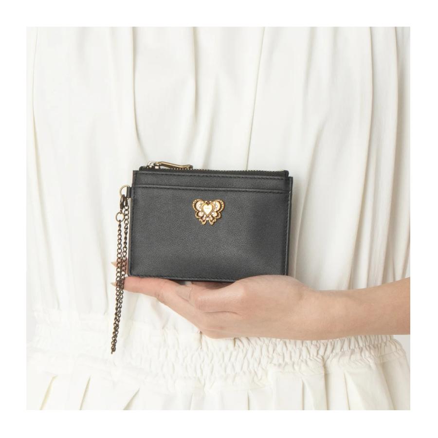 ANNA SUI（アナスイ） パスケース 本革 ウィング レディース 318451