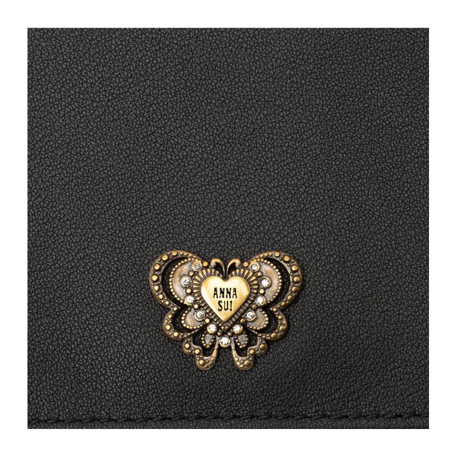 ANNA SUI（アナスイ） IDケース 本革 ウィング レディース 318452 ANNA
