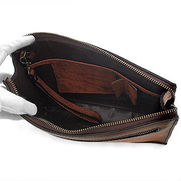 Luggage AOKI 1894 青木鞄 セカンドバッグ 5213 50 ブラウン アオキ