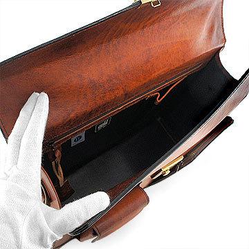 Luggage AOKI 1894 青木鞄 ブリーフケース 5222 50 ブラウン アオキ