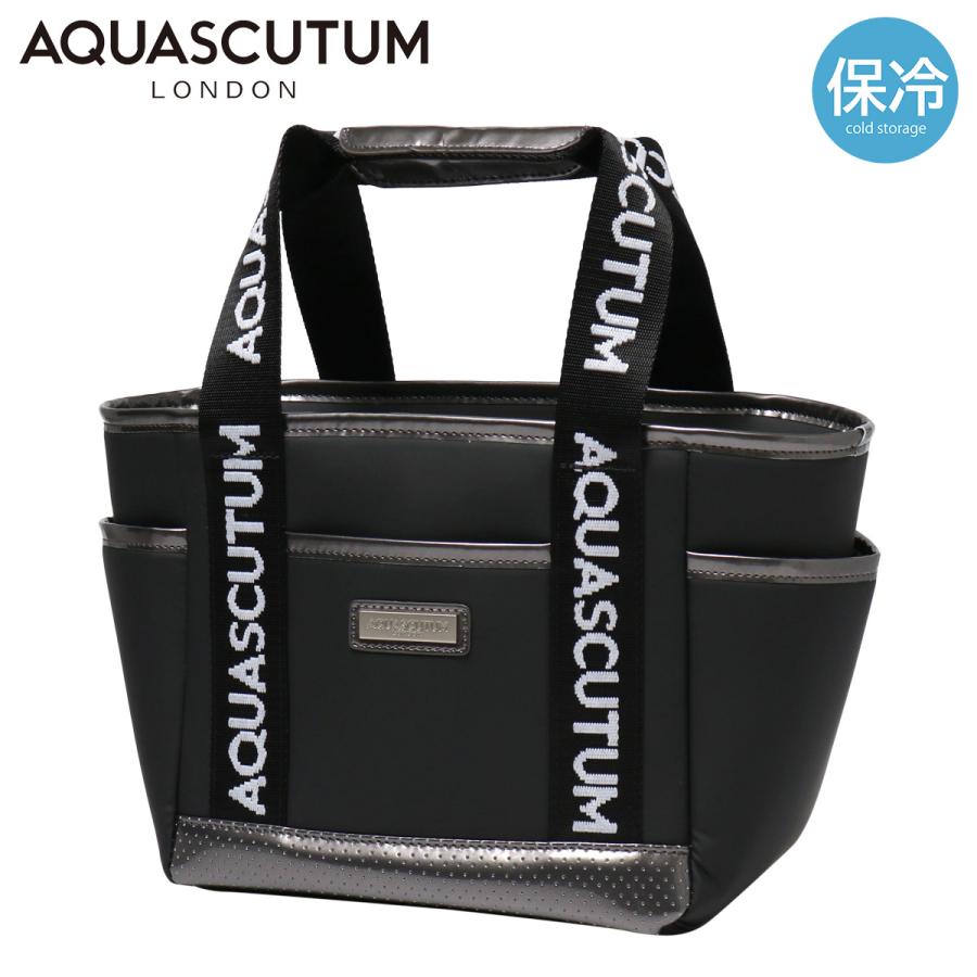 AQUASCUTUM ブラック ゴルフバッグ　アクアスキュータム Aquascutum（アクアスキュータム） ゴルフ カートポーチ メンズ