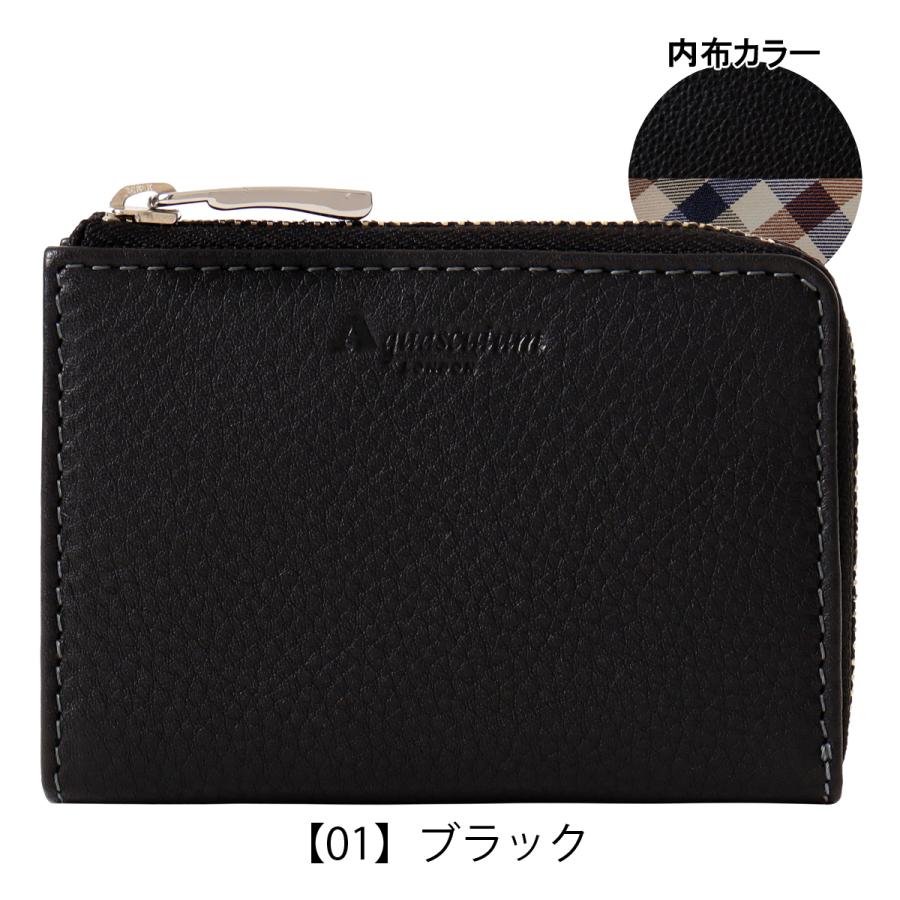 Aquascutum（アクアスキュータム） コインケース 小銭入れ メンズ 本革