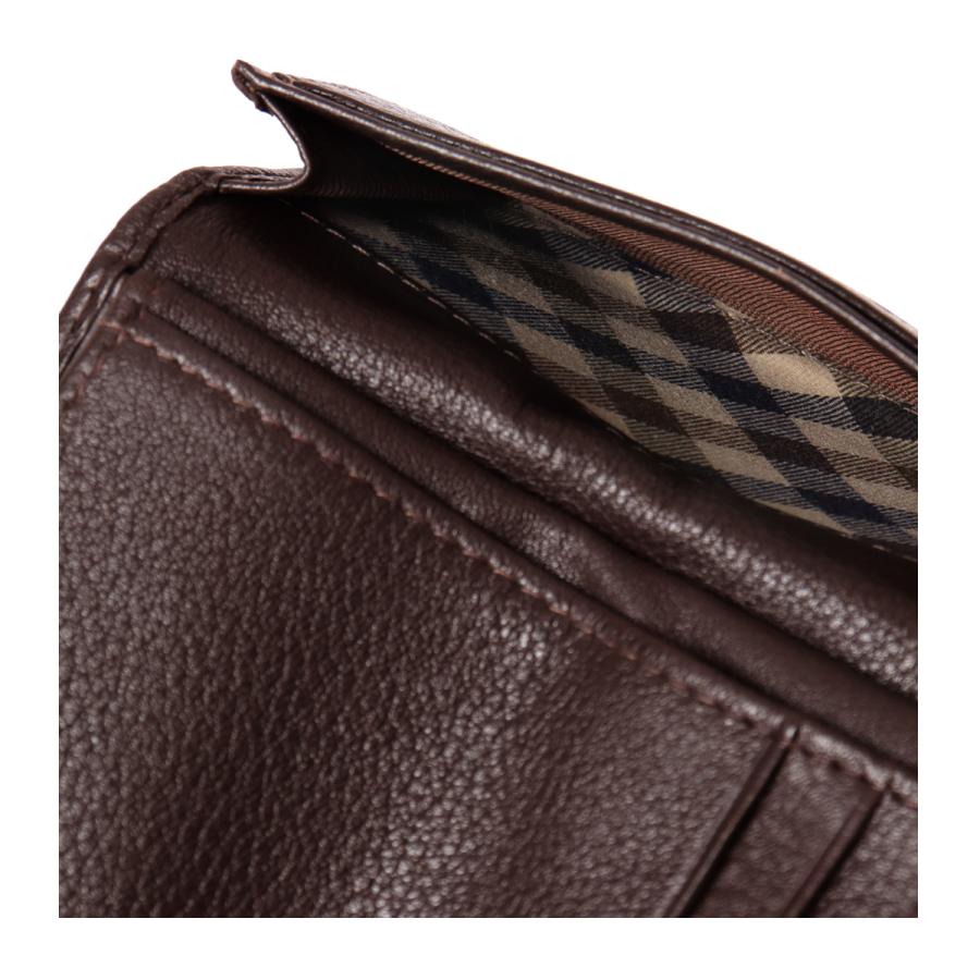 Aquascutum（アクアスキュータム） パスケース 名刺入れ 本革 ブランド
