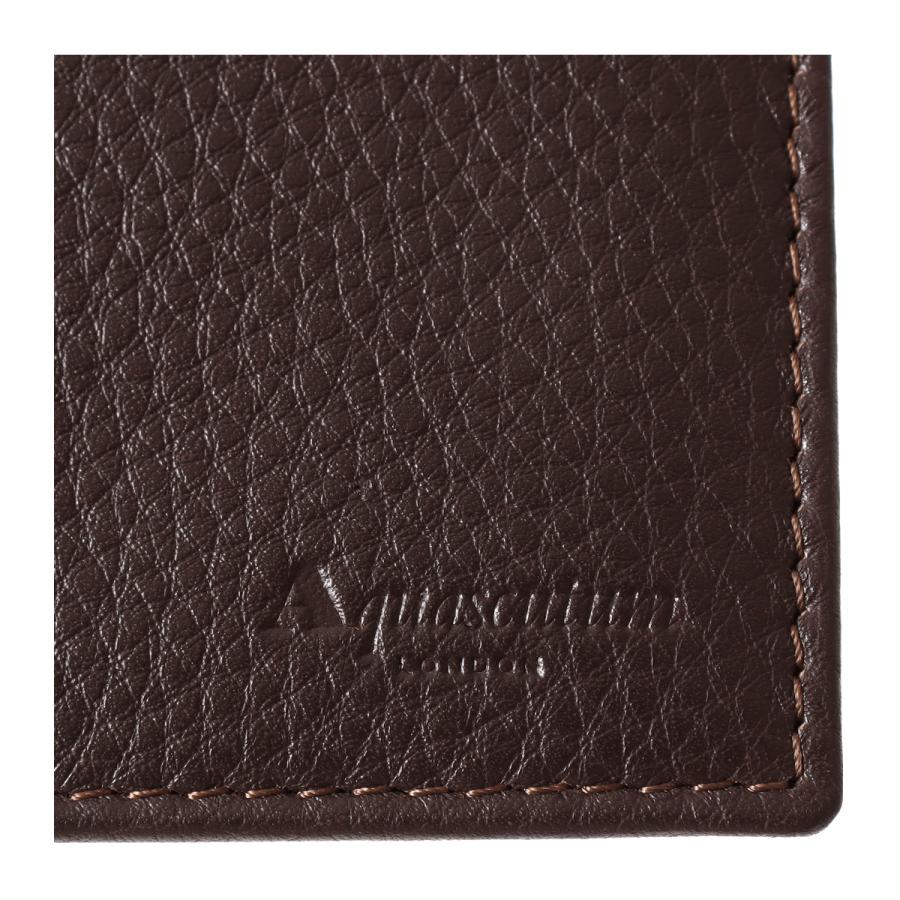 Aquascutum（アクアスキュータム） パスケース 名刺入れ 本革 ブランド