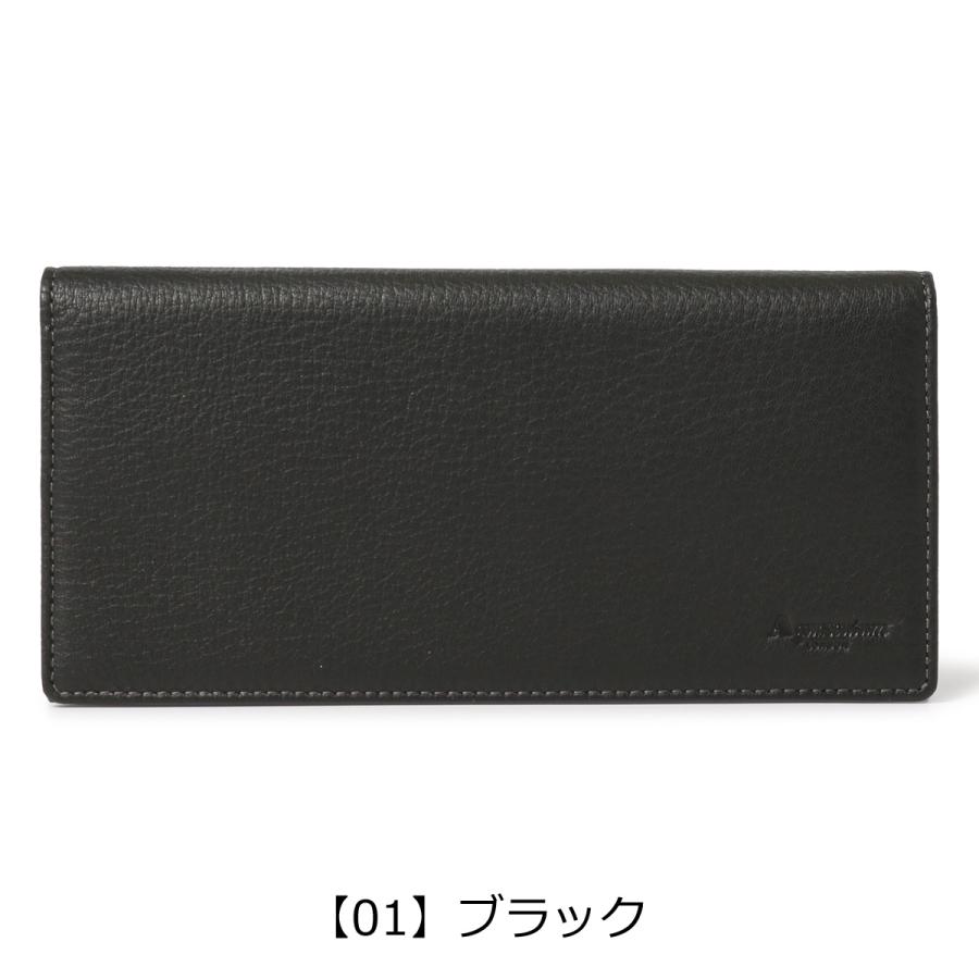 アクアスキュータム 長財布 かぶせ メンズ ブラッドフォード 11170122 Aquascutum 小銭入れ無し 本革 レザー 鹿革｜sacsbar｜14