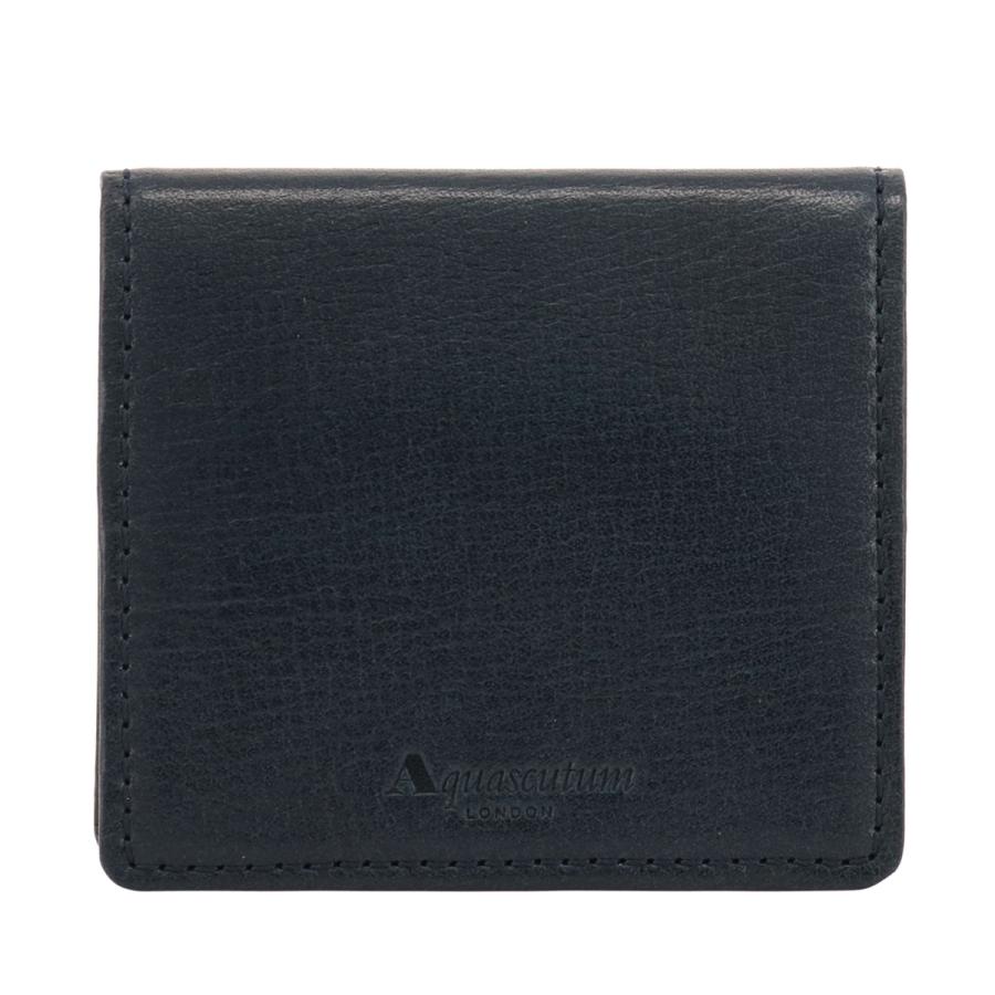 Aquascutum（アクアスキュータム） 小銭入れ コインケース BOX型 本革